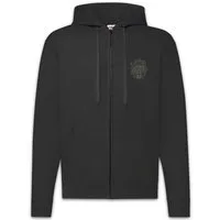 Urban Backwoods Sweatjacke Lion Face Zipper Hoodie Vegan Vegetarier Veganer Tierschutz Löwe Logo (1-tlg) Animal Welfare Speziesismus Veganismus