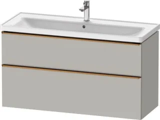 Duravit D-Neo Waschtischunterbau wandhängend Betongrau Matt 1184x452x625 mm - DE4391004070000 DE4391004070000