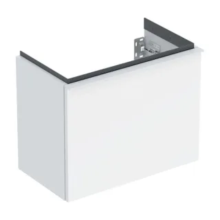 Geberit iCon Handwaschbecken-Unterschrank 502302011 52x41,5x30,7cm, 1 Schublade, weiß hochglänzend, Griff weiß matt