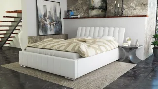 Polsterbett Bett Doppelbett IVANO XS 160x200cm inkl.Lattenrost