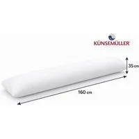 KÜNSEMÜLLER Seitenschläferkissen Seitenschläferkissen/ Schwangerschaftskissen inkl. Gratis- Bezug, Gleichmäßige Stützwirkung, erholsamer Schlaf in jeder Lebensphase