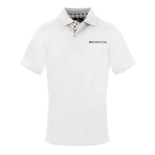 Aquascutum - Poloshirt für Herren, Mit Kragen (Weiß)