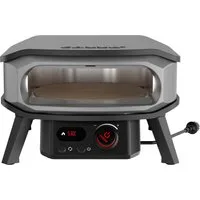 COZZE Pizzaofen Elektrischer Pizzaofen Premium Rotate 13", inkl. Pizzastein, Backtemperatur bis 450°C, Grillfläche 34 x 34 cm, 2200 W, 230 V