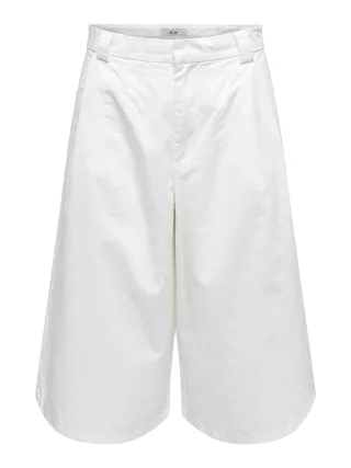 JDY - JDYBIANCA HW BERMUDA SHORTS PNT NOOS White - Gr. - XS