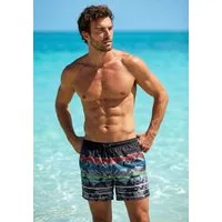 John Devin Badeshorts mit floralem Design