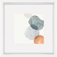 Walther Design Bilderrahmen SHEP, 25 x 25 cm, MDF, Kunstglas, Weiß, für 1 Bilder, Ösen für Hoch-und Querformataufhängung