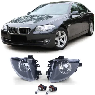 Nebelscheinwerfer Klar LINKS + RECHTS für BMW 5er F10 F11 2010-2013