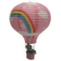 Yudu Papierlaterne süß Papierlatern Reispapier Lampion Lampenschirm