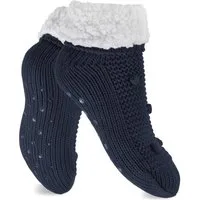 Footstar ABS-Socken Damen weiche Winter Socken Stoppersocken ABS