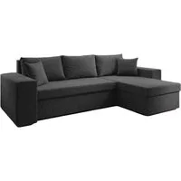 Luxusbetten24 Schlafsofa Designer Sofa Denver, mit Stauraum und Schlaffunktion