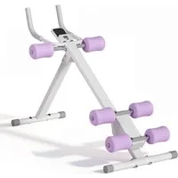 UMAY Bauchtrainer Home Bauchmuskeltrainer Faltbares Design (mit LED-Anzeige Core Trainer Multifunktionales Heimfitnessgerätfür Bauch-und GesäBmuskulatur)