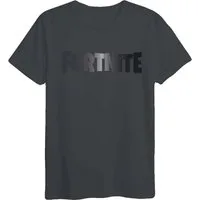 Fortnite T-Shirt FORTNITE T-SHIRT schwarz / schwarz Logo Epic Games Jugendliche + Erwachsene Gr. S M L XL XXL