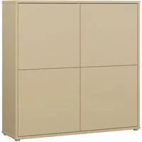 FORTE Highboard, Grifflos,Push to open, Stauraum