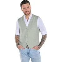 emilio adani Anzugweste Herren Sakko-Weste slim fit, Khaki