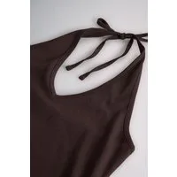 The Set Trägertop The Set Neckholder-Tops mit Kontrastdesign, 3 Stk. (3-tlg)