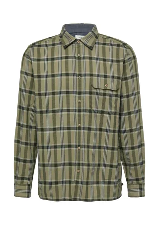 s.Oliver - Hemd olive/mehrfarbig - Gr. - L