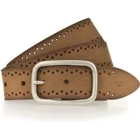 MUSTANG Ledergürtel "Emerson" Robustes, genarbtes Rindsleder mit Lochstanzung, 3,5 cm