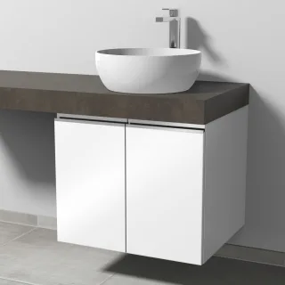 Sanipa Waschtischunterbau mit Türen 2morrow (L2361) 510x600x520 Weiß-Glanz, L236178 L236178