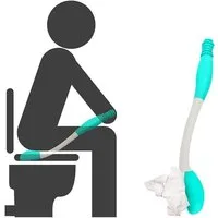 VEKROBOT Haltegriff Toilettenhilfe Selbstreinigungs Assistenz. Hygienisch komfortabel, Einfache Hilfsmittel zur Analhygiene