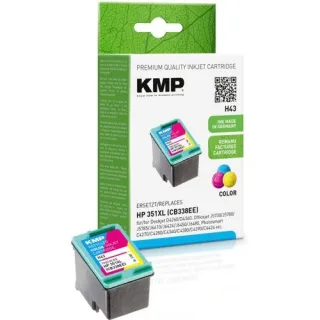 KMP H43 Tintenpatrone color komp. mit HP CB338EE Nr. 351XL