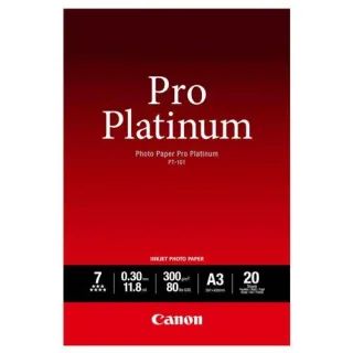Canon PT-101 A 3, 20 Blatt Photo Paper Pro Platinum 300 g