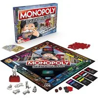 Hasbro Spiel Monopoly Brettspiel - Heimzahlen Abenteuer Strategiespiel, Familien-Spieleabend / Partyspiel geeignet, Geschenke