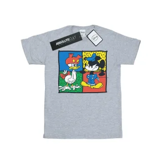Disney - "Mickey Mouse Donald Clothes Swap" T-Shirt für Herren (Grau)