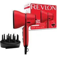 Revlon Haartrockner Haartrockner mit Luftstromregelung - REVLON Airflow Control, RVDR5320E, 2000 W, kompakter Trockner, Frisierdüse + Lockenverstärkungs-Diffusor, 2000 W