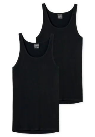 SCHIESSER - 2PACK Jacke 0/0 schwarz - Gr. - 8