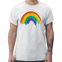 Shirtracer T-Shirt Regenbogen LGBT & LGBTQ LGBT Kleidung