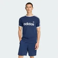 adidas Originals T-Shirt 3-STREIFEN RINGER T-SHIRT, SCHMAL GESCHNITTEN (1-tlg)