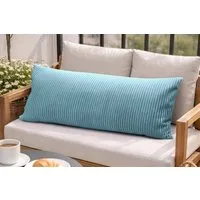 Amilian Dekokissen 40x80 cm mit Füllung - Sofakissen, Zierkissen - Couchkissen, 1 Stück - weich, formstabil, pflegeleicht und waschbar