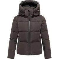 Navahoo Steppjacke Frostherz XIV Kurze gesteppte Damen Winterjacke mit abnehmbarer Kapuze
