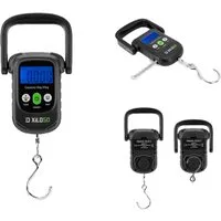 Delphin.sk Kofferwaage Digitalwaage Delphin XILO 50kg Kofferwaage Angelwaage mit Maßband, Tragkraft 50,00 kg, Digitale Waage von 50 g bis 50 kg mit 1m Maßband