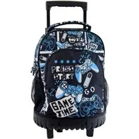 Wisam Rucksack Gamer Press Start premium Roll-Schultasche, Rucksack 44 cm