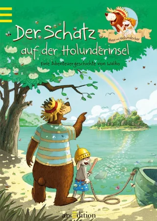 Hase und Holunderbär - Der Schatz auf der Holunderinsel: Eine Abenteuergeschichte von Walko [Gebundene Ausgabe] [2009] Walko