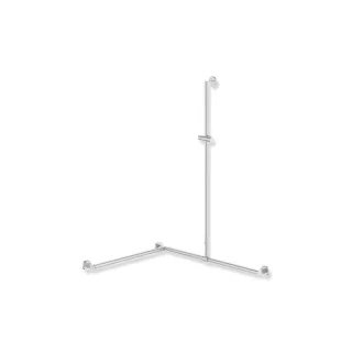 Hewi System 900 Duschhandlauf 900.35.33440 1250 x 965 x 965 mm, Ausführung links