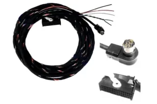 Kabelsatz TV-Tuner für VW MFD, Audi RNS-D mit Can