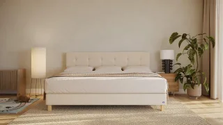 BRUNO Familienbett 240x200cm in Beige | XXL Boxspringbett Premium | mehrfach ausgezeichnet in Design & Qualität