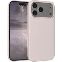 EAZY CASE Handyhülle für Apple iPhone 17 Pro Max Hülle Silikon 6,9 Zoll, Silikon Schutzhülle mit Kameraschutz kratzfest Cover Rosabraun