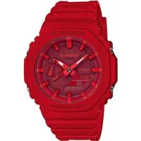 CASIO G-SHOCK Chronograph GA-2100-4AER, Quarzuhr,Armbanduhr,Herrenuhr,digital, bis 20 bar wasserd.Resinarmband