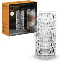 Nachtmann Thermoglas Nachtmann Ethno Barista Latte Macchiato 2er Set, Glas