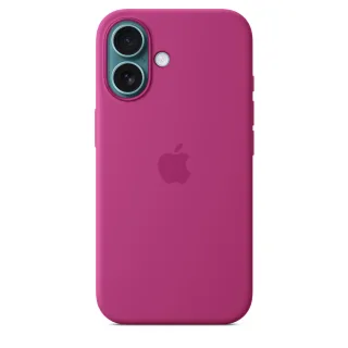 Apple iPhone 16 Silikon Case mit MagSafe ? Fuchsia | myy53zm/a | Cover - Apple