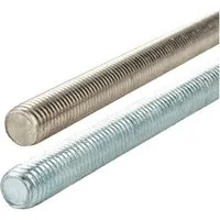 tecuro Gewindestange Gewindestange, Edelstahl & verzinkt - DIN 976 - verschiedene Größen, Edelstahl V2A (AISI 304), M 10 x 1000 mm