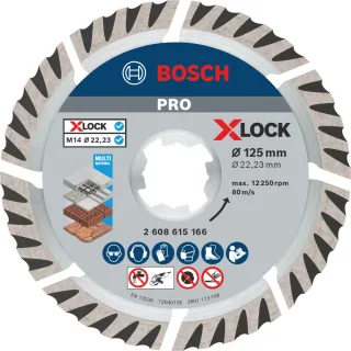 Bosch PRO Trennscheibe X-LOCK Standard for Universal - 2608615166