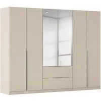 OTTO home Drehtürenschrank Kleiderschrank Schrank Garderobe AGORDO mit Dekor- oder Hochglanzfront (in zwei Griff-Farben, Breiten 91-360 cm) mit Außenschubkästen, in 7 Breiten und 2 Höhen MADE IN GERMANY