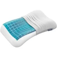Technogel Nackenstützkissen Anatomic Curve Pixel, Füllung: Gel, Seitenschläfer, Rückenschläfer, Patentiertes Technogel