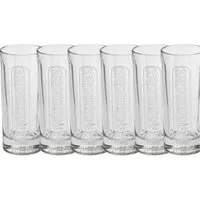 Jägermeister Longdrinkglas Original Longdrinkglas 0,2 L 6er Set, 6-tlg., mit 4 cl Eichung