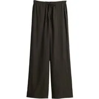 OPUS Stoffhose schwarz,Casual,Viskose,Unifarben,Weit,Hoch