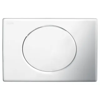 Mepa MEPAellipse Betätigungsplatte 420705 matt verchromt, für UP-Spülkasten A21/E21, Start/Stopp